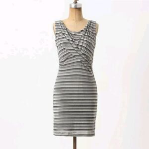 Anthropologie Bordeaux Knit Dress 